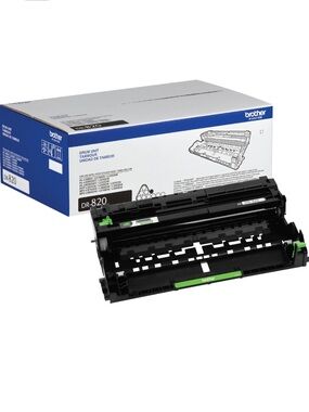 Brother DR-820 Drum Unit Seamless Integration, Yields Up to 30,000 Pages, Black